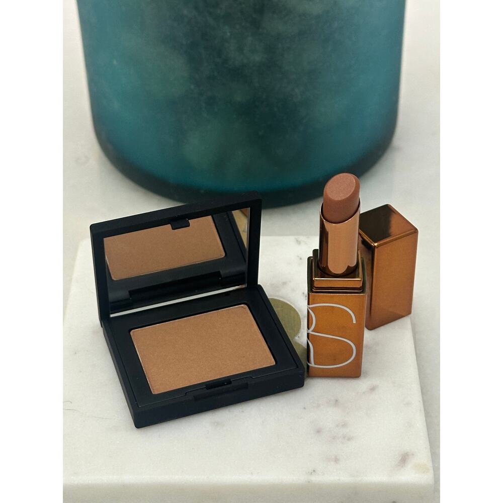 NARS Laguna Bronzer Afterglow Lip Balm Duo Set Mini Travel Size NIB New In Box
